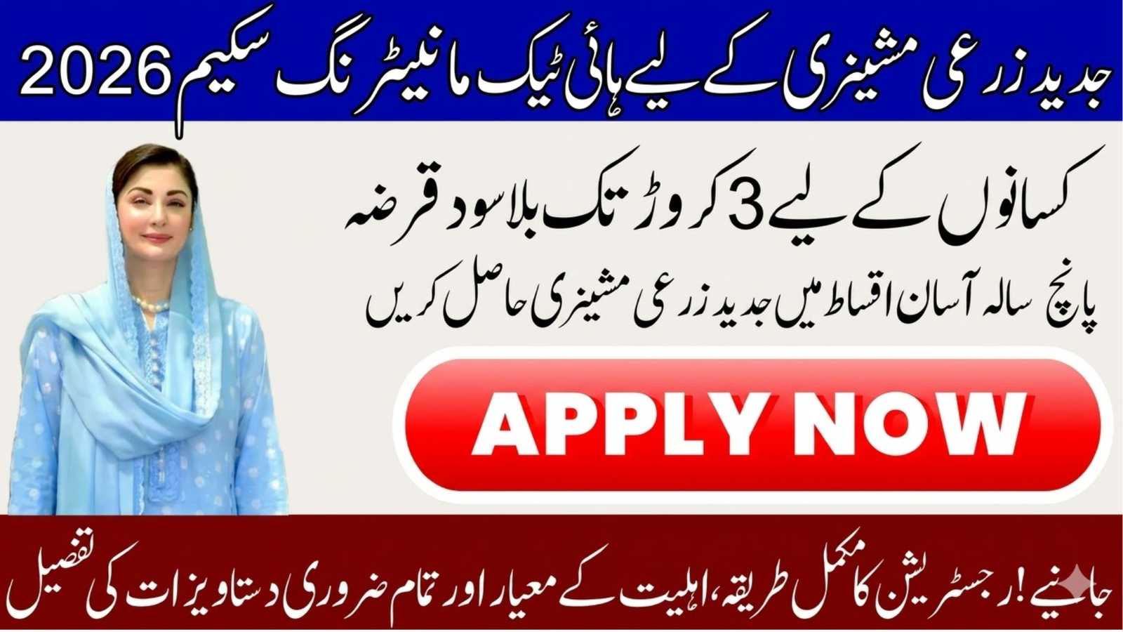 CM High-Tech Scheme Offers Interest-Free Loans Up To PKR 30 million For Farming Mechanization In 2026