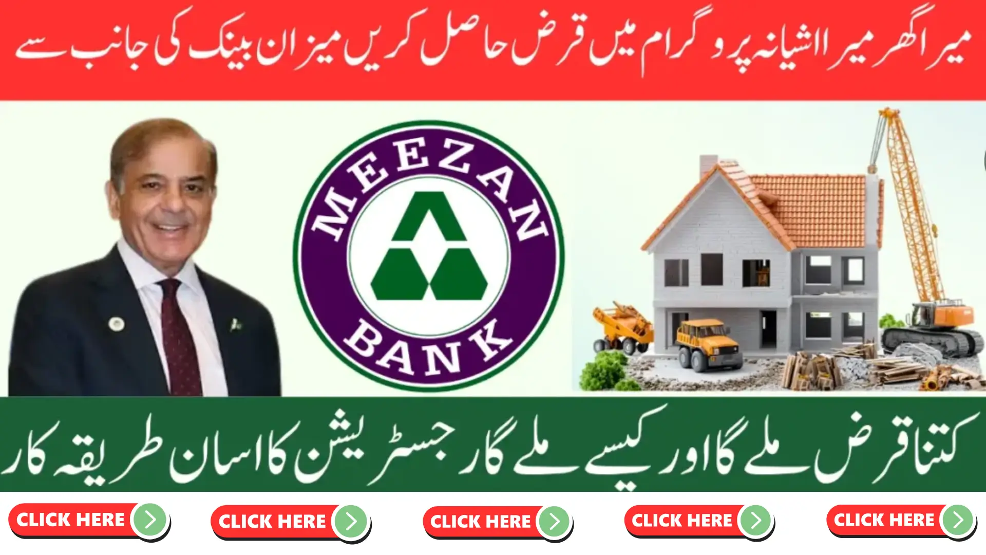 Meezan Bank Easy Home 2026 Details Mera Ghar Mera Ashiana Scheme Loan Full Guide