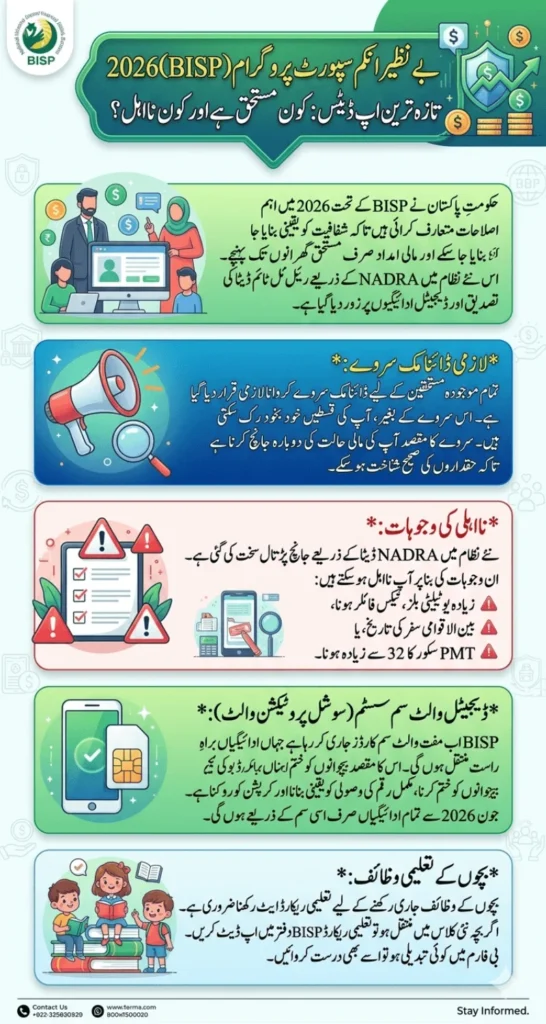 BISP Latest Payments 2026 Update Who Will Get Installment & Who Will Be Disqualified?