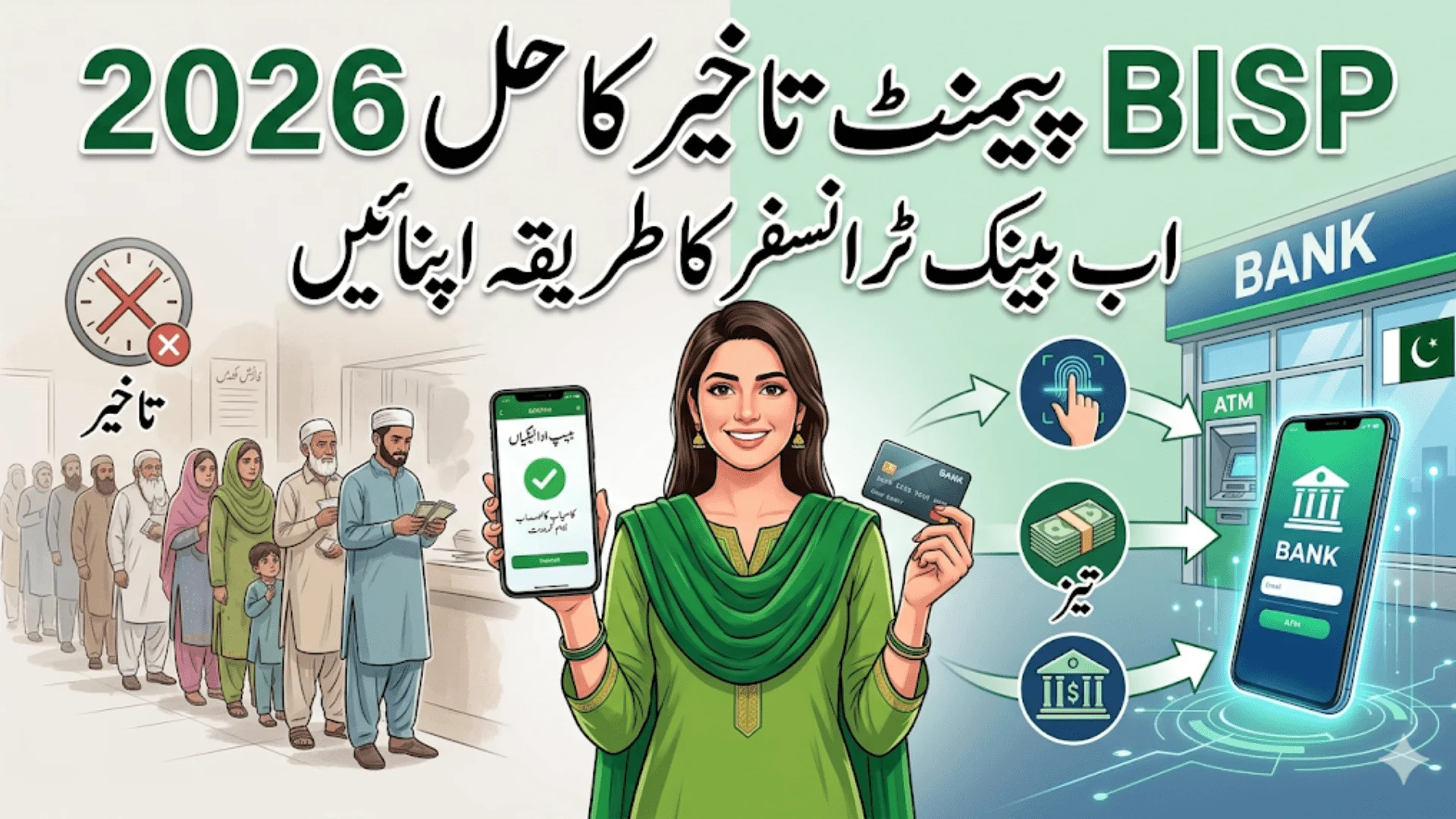 BISP Payment Delay Solution 2026 Switch To Bank Transfer Method